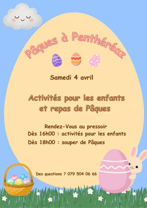 Pâques à Penthéréaz